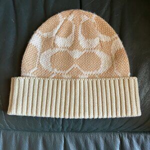 COACH Signature Beanie